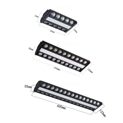 120w Supermarket Track Lighting 120w Supermarket Light 120w Commercial Lighting From Factory - image 1