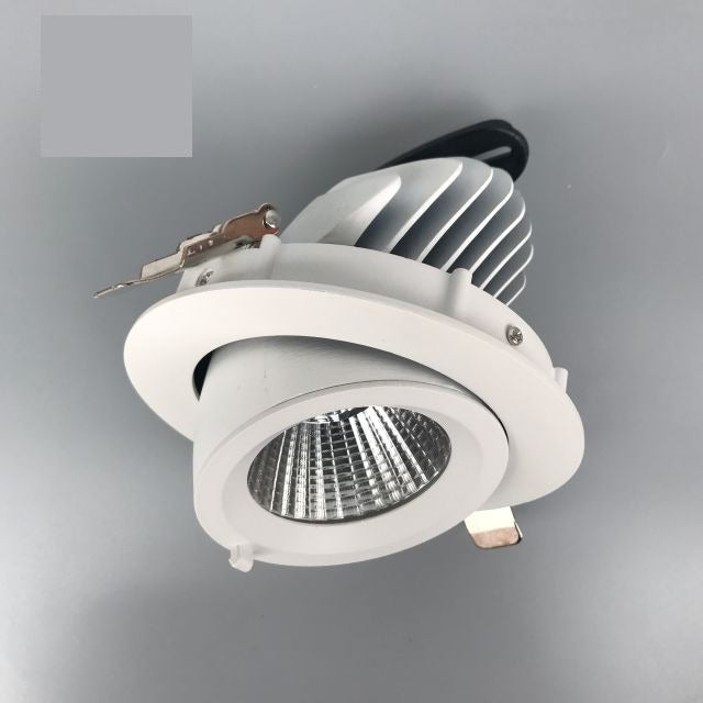 15W Adjustable Eyeball Downlight, CRI>90 Recessed Ceiling Light, Energy Saving LED Spotlight for Living Room Shop Display - i