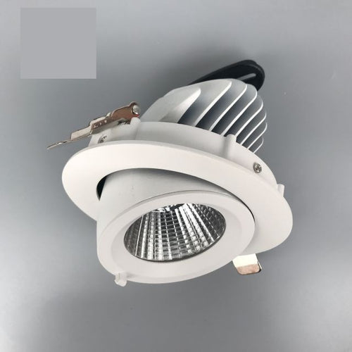 15W Adjustable Eyeball Downlight, CRI>90 Recessed Ceiling Light, Energy Saving LED Spotlight for Living Room Shop Display - i