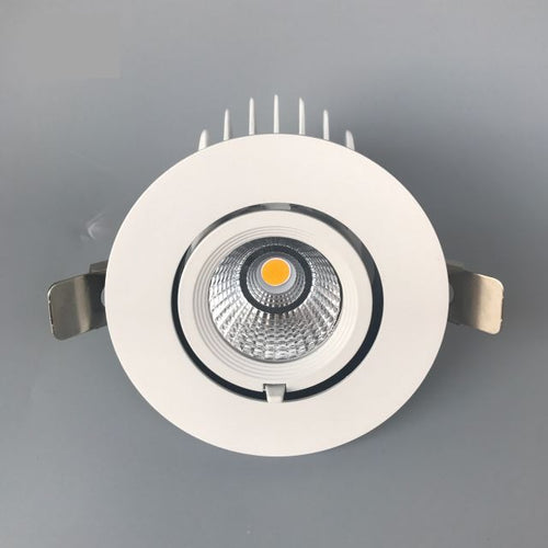 15W High Lumen LED Downlight, Adjustable Beam Angle & Dimmable, for Warehouse, Factory, and Gym Lighting - image 1