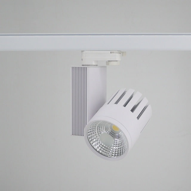 2025 Best Selling Adjustable 10W-50W LED Track Lighting Modern Cob Chip Aluminum Body for Commercial & Home Use for Supermark