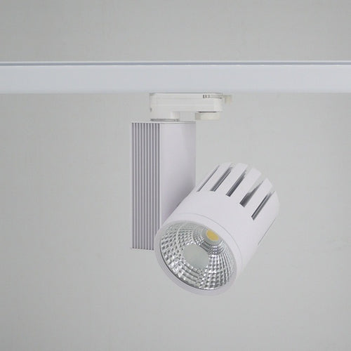 2025 Best Selling Adjustable 10W-50W LED Track Lighting Modern Cob Chip Aluminum Body for Commercial & Home Use for Supermark