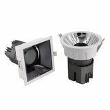 40 Watt Adjustable Led Downlight Gimbal Trim Led 3 Inch Dimmable 5000K Cool White LED Downlight Gimble - image 2