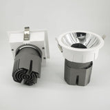 40 Watt Adjustable Led Downlight Gimbal Trim Led 3 Inch Dimmable 5000K Cool White LED Downlight Gimble - image 3