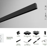 48V DC Surface Mounted Magnetic Linear Track Lights - image 3