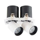 Adjustable Stretch Wall Washer Light - Round/Square Recessed Downlight for Ceiling Accent Lighting - image 1