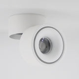 Black White 7W 12W 15W Living Room Ceiling Light COB LED 360 Degree Rotatable Surface Mounted LED Downlight Ceiling Spot Ligh