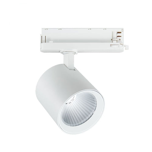CE 1500 Lumen Big Spot Cob Track Lighting ART Gallery Track Light 0-10V 3000K 4000K 5000K 6000K Led 3 Phases 40W Track Light 