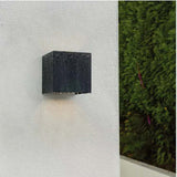 Waterproof Staircase Lights Black White Outdoor Wall Lamps Square Led Wall Lamp - image 1