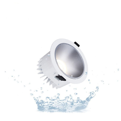 LED Ceiling Light 10W-40W IP65 Waterproof, Round Panel Light for Bathroom Kitchen - Dimmable, 3000K-6000K, Easy Installation 