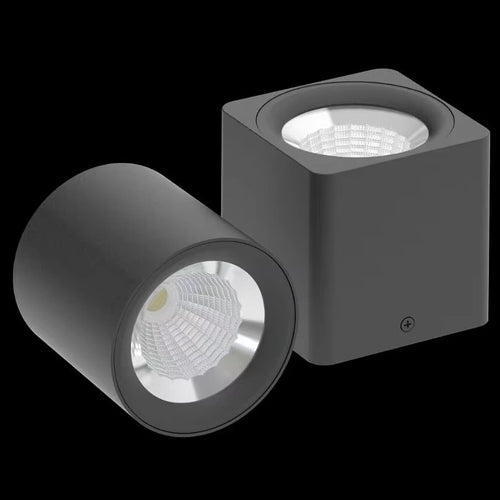 Modern 20W 30W IP20 Waterproof Aluminum LED Ceiling Surface Mounted Downlight 6000K CCT COB Chip for Home Hotel Office Downli