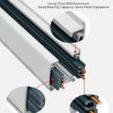 Factory Price Rail Track System 3phase 4 Wires Track  Rail Track System 4 Wires - image 3