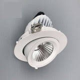 Spotlights Aluminium Tilt Downlight Housing Recessed Led Downlight Ceiling Downlight Mounted Round Glass China 90 - image 5