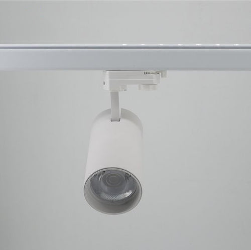 Track Lights with Built-in Driver 10-30W, Dimmable LED Recessed Spotlights for Gallery Shop Office, 3000K-6000K Black & White