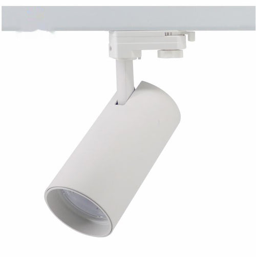 Ultra-Thin Track Light with Integrated Driver - 10W 20W 30W Black White LED Ceiling Lighting - image 1